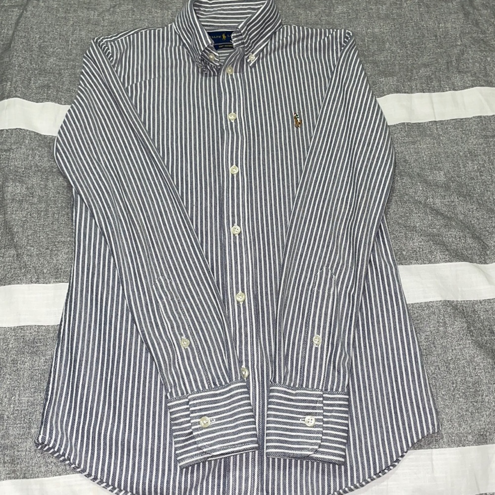 RALPH LAUREN KNIT OXFORD SHIRT